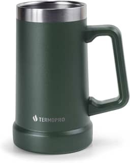 TERMOPRO Caneca Térmica para Cerveja 709ml Verde