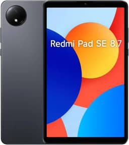 Xiaomi Redmi Pad SE 8.7 4 + 128 GB cinza grafite com suporte de anel, processador MediaTek Helio G85, armazenamento expansível de até 2 TB, tela de cuidados com os olhos de 8,7 polegadas, taxa de