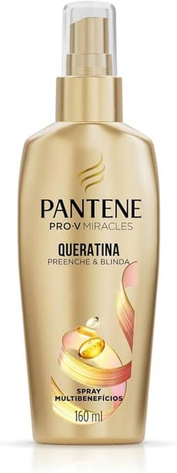 Pantene Pro-V Miracles Spray de Tratamento Multibenefícios Queratina + Pro-Vitamina B5 Preenche & Blinda 160 ml