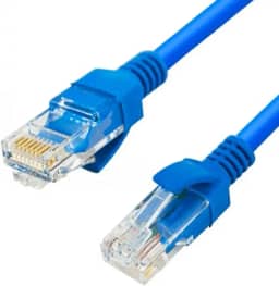 Cabo de Rede Azul Categoria 5E de 10,00 metros - Anatel