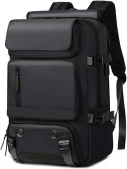 Mochila Masculina Grande Reforçada para Notebook e Laptop – Impermeável, Executiva, Trabalho, Viagem, Mala de Mão, Escolar, Casual, Portátil, Resistente, Organizada e Unissex