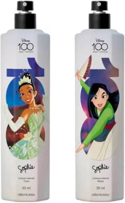 Kit Duo Colônia Infantil Sophie Disney100 2x50ml Boticário