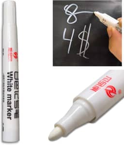 Giz Liquido Marcador Branco Quadro Vidro Espelho Acrílico 2.0mm (1)