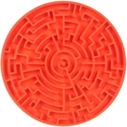 Pet Games Labirinto Laranja M -Tapete Para Lamber E Comedouro Para Cães