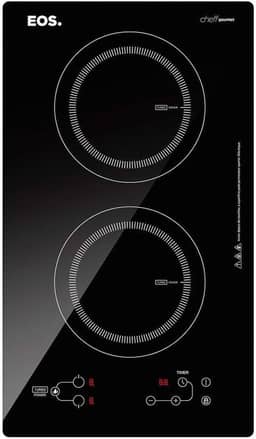 Cooktop de Indução 2 Bocas Portátil Eos Cheff Gourmet Preto 3300w Eci02epp 220v