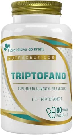 Triptofano 860mg 60 Cápsulas - Flora Nativa