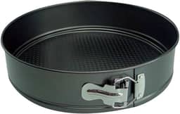 Catua Forma de Bolo Redonda Antiaderente com Fundo Removvel 24cm Preto