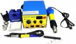 Estação Solda Retrabalho 2 Em 1 Yaxun 881d 127v