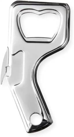 Abridor de Latas e Garrafas Aço Inox Tradicional 9 Cm
