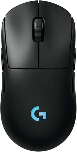 Mouse Gamer Sem Fio Logitech G PRO 2 LIGHTSPEED para Destros ou Canhotos, 4 Botões Programáveis e Removíveis, Sensor Hero 2 44K DPI, Carregamento USB-C, PC/Mac - Preto