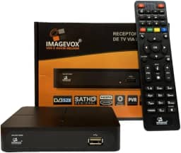 Receptor Digital KU Full HD SAT120NB Mais de 70 canais abertos