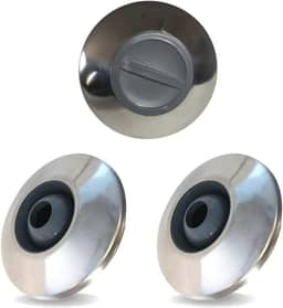 Kit Dispositivo Piscina 1aspiração E 2retorno Inox Alvenaria (Inox)