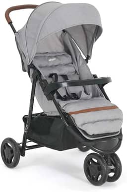 Carrinho de Bebê Infanti, Breeze, Cinza