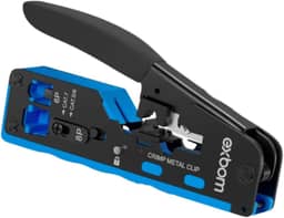 Alicate Cat7 Ez Crimpagem Vazado Rj45/rj11/12 Profissional