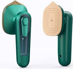 Mini Ferro de Passar Roupa Cabe na Mala Mochila Bolsa de Viagem Compacto Portátil a Vapor Úmido com Borrifador Leve (Bivolt) - Premium