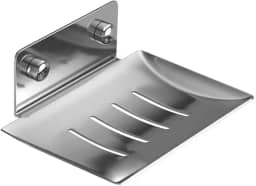 Saboneteira Luxo Banheiro Porta Sabonete Parede Aço Inox 304 Cor Prata - Brinovar