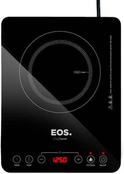 Cooktop de Indução 1 Boca Eos Cheff Gourmet 2000w Preto Eci01ppb Bivolt