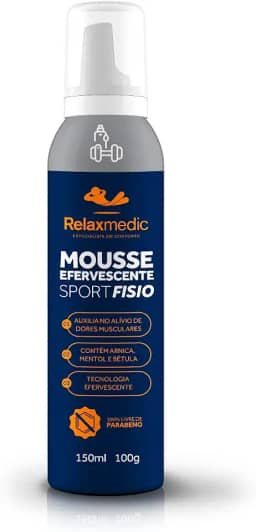Mousse Spray Efervescente Arnica Dor SportFisio Relaxmedic