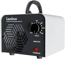 Gerador de ozônio 90.000 mg/h, desodorizador de purificador de ar de ozônio para áreas de 6.000 metros quadrados, remoção eficiente de odores para casa, porão, fumaça, quarto de animais de estimação