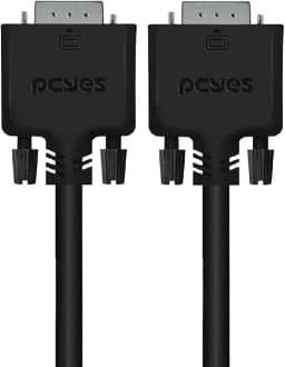 CABO DE VÍDEO VGA 15 PINOS MACHO PARA VGA 15 PINOS MACHO 28AWG PURO COBRE 2 METROS - PVM15-2 - PCYES