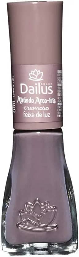 Esmalte - Atras do Arco Iris 10-Feixe de Luz, Dailus, Cinza