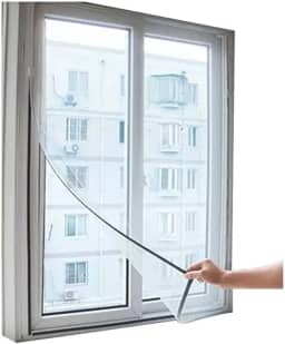 Tela Mosquiteiro Magnética para Janela Cortina de Proteção contra Insetos Mosquito 150cm X 180cm