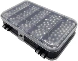 Kit De Chumbadas Pesca Com 100 Unidades + Estojo