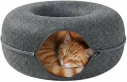 Cama Pet Tunel Rosquinha Gatinho Grande ANIMO SHOP