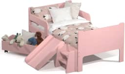 Mini Cama Infantil Montessoriana Sonho Kid's Rosa