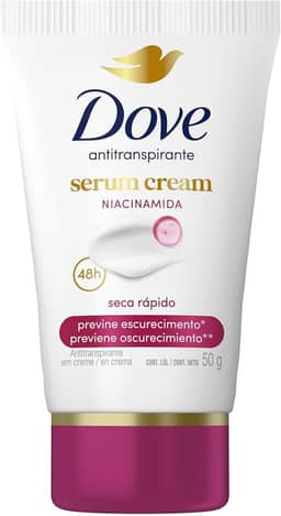 Dove Desodorante Antitranspirante em Creme Previne Escurecimento 50 G