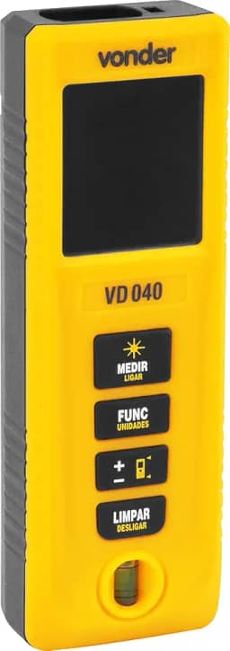 Medidor de distância a laser 40,0 m, VD 040, VONDER