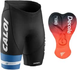 Bermuda Ciclismo Caloi Decole Forro Gel D80 Uv Bike Mtb