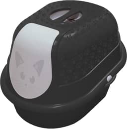 Furacão Pet, Cat Toalete, Sanitário Fechado Para Gatos - Preto