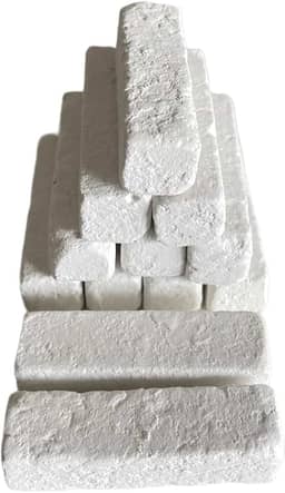 Giz Branco 1kg p/Sinuca Bilhar