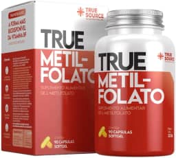 True Source Metilfolato Vitamina B9 90 Cápsulas