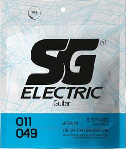 Encordoamento 011 SG Niquel para Guitarra