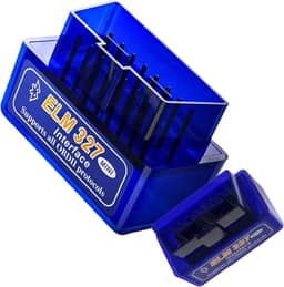 Mini Scanner Automotivo Bluetooth ELM327 Interface OBD2 Diagnóstico de Veículos Versões 1.5 e 2.1 (Versão 2.1)