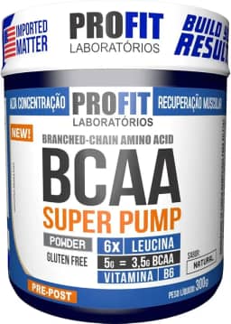 Bcaa 6.1.1 Super Pump - Pote 300G - Natural, Profit
