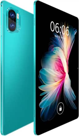 Tablet Pad 5 Pro, 8 GB de RAM + 256 GB, tela imersiva de 10,1 polegadas, resolução HD, 5G, Wi-Fi, Bluetooth, Android 13 octa-core, Dual SIM, bateria de 8800 mAh (verde) PRODUTO SEM MARCA