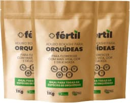 Combo de 3 Adubos Bokashi Para Orquídeas 1 Kg