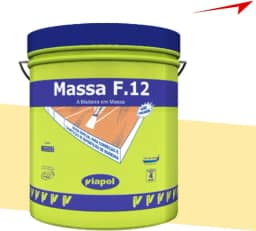 Massa Para Calafetar F12 Viapol 1,65kg Marfim