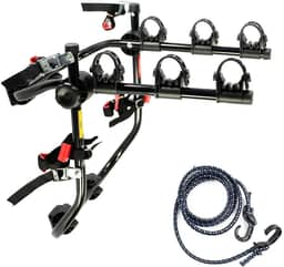 Transbike Suporte Compacto 3 Bicicletas Aço Sedan Hatch SUV