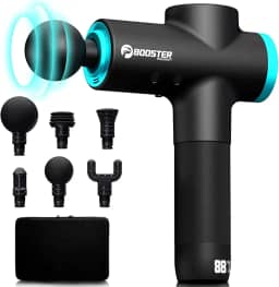 Pistola Massageadora Profissional BOOSTER Booster M2 Massage Gun Preto Fisioterapia