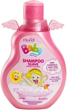 Shampoo Baby Menina, Muriel, 100 ml, Muriel, 100 Ml