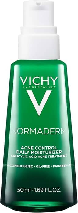 Sérum Antioleosidade e Antiacne Vichy Normaderm Double Correction, Correção de Marcas e Manchas da Acne, com Ácido Salicílico e Ácido Sarcosinico 50G