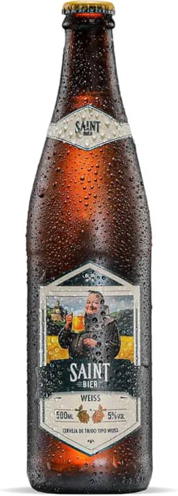 CERVEJA SAINT BIER WEISS DESCARTAVEL - 500 ML