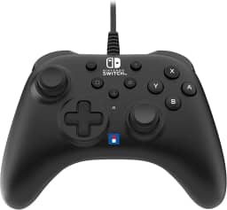 HORI Nintendo Switch HORIPAD Turbo (Black) Wired Controller Pad - Officially Licensed by Nintendo - Nintendo Switch & Nintendo Switch - OLED Model