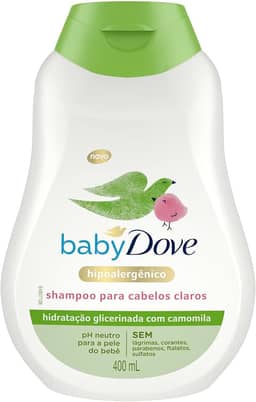 Dove Baby Shampoo Hidratação Glicerinada Camomila 400ml