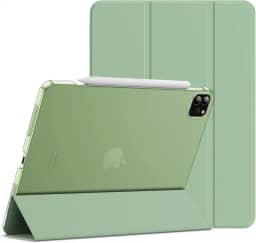 JETech Capa para iPad Pro 11 Polegadas, Modelo 2022/2021/2020/2018 (4ª/3ª/2ª/1ª Geração), Compatível com Pencil, Capa Despertar/Suspender Automático (Verde Matcha)