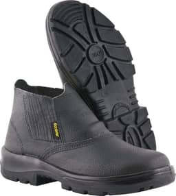 Botina Com Solado Em Poliuretano Monodensidade, Com Elástico, Sem Biqueira, Nº 37, Ben 0370